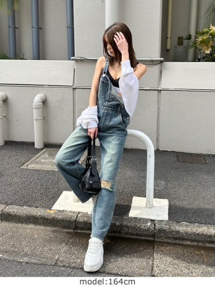ヴィンテージデニムオーバーオール ヴィンテージデニムオーバーオール