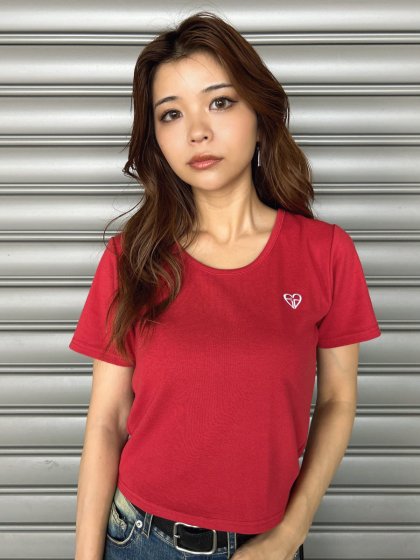 ハートロゴチビTシャツ–