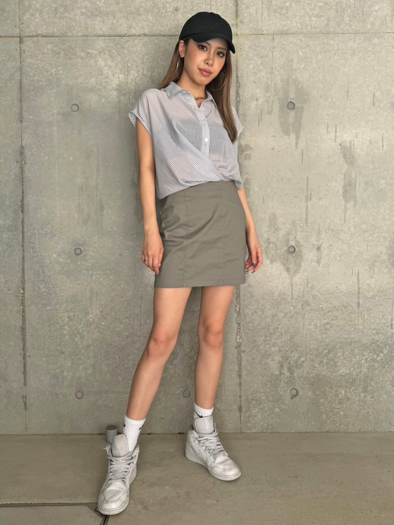 シャツドッキングワンピース